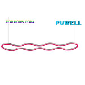 Cri85 DC24V 120W Suspended Linear Light Fixtures