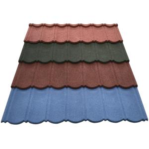 High Corrosion Resistance Color Stone Coated Metal Roof Tiles for 50 Synthetic