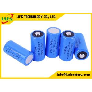 CR123A CR17335 3V Lithium Mno2 Battery Non Rechargeable 1500mah