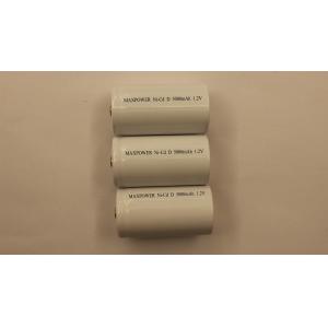D5000mAh 1.2V Nickel Cadmium Rechargeable Flashlight Battery High Energy