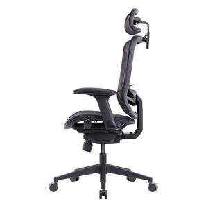 Breathable Swivel Gaming Chair GT 4D Arms Black PA Plastic Mesh
