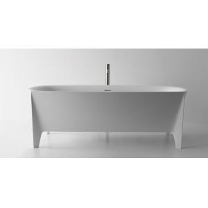 Rectangle Freestanding Whirlpool Bathtubs Stain Resistant Long Life Span