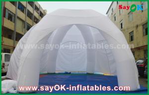 China Multi-Person Inflatable Tent White Advertising PVC Giant Inflatable Exhibition Inflatable Spider Tent on sale