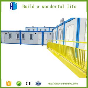 China prefabricated steel frame house construction project prefab container on sale