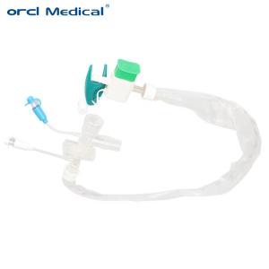 Transparent Silicone Handle Suction Catheter Tube For Effective Suction
