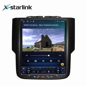 9.7'' Vertical Car Touch Screen Stereo For Dodge Ram 2013-2017 Tesla Style DVD