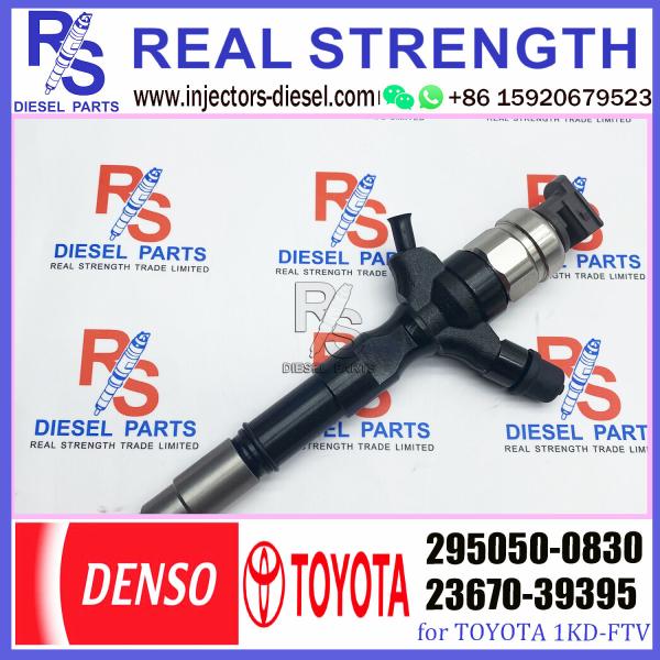 Common Rail Fuel Injector 295050-0080 295050-0830 23670-39395 23670-30390 For Toy-ota 295050-0080 23670-30390