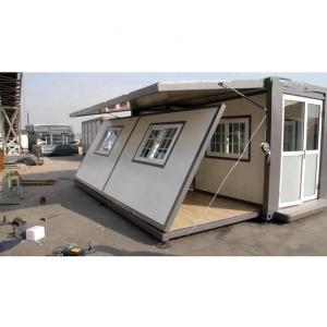 Expandable Container House with Durable Steel Frame and Rock Wool Sandwich Panel
