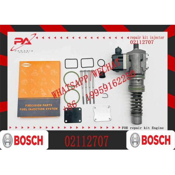 Quality Engine 02112707 Fuel Injector for Volvo EC210B Diesel Engine Common Rail Injector Fuel Injection System wholesale