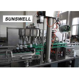 5000bph Capacity Liquid Filling Machine Of Three-Stage Circulating Cooling Water
