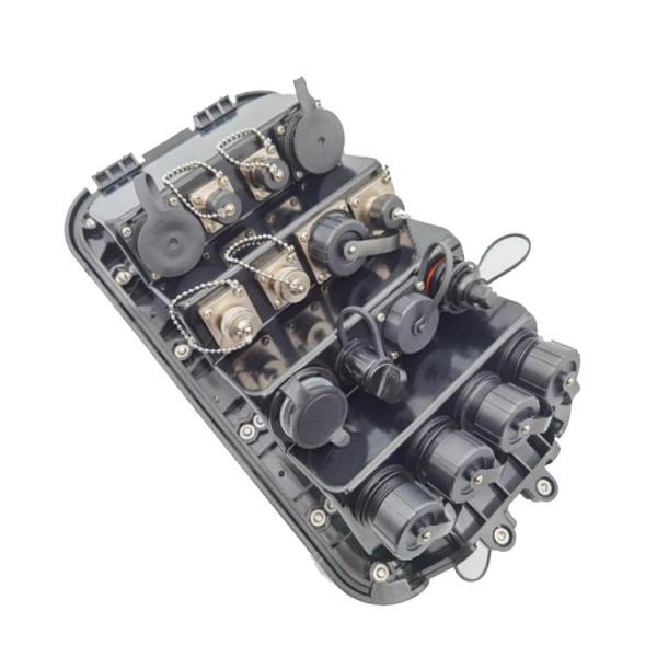 Quality IP67 Pre-Assembled Waterproof FTTX Enclosure Available Assembled With ODVA Hconn OptiTap wholesale