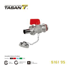 Cheap S161 95 Brass Boiler Valve ISO 228 Thread 232 Psi With Aluminium L Handle for sale