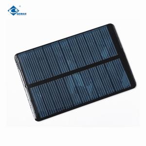 5.5V Transparency Epoxy Resin Solar Panel ZW-8456-R3 Epoxy Adhesive Solar Panel