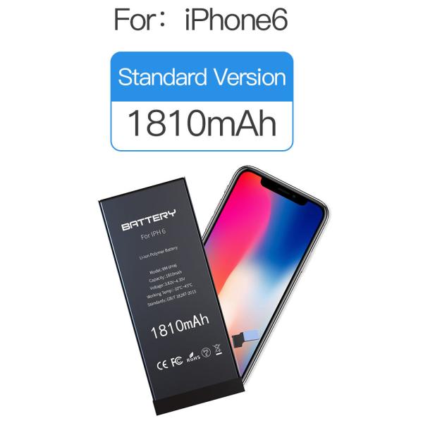 Durable Iphone Internal Battery , Zero Cycle Genuine Iphone 6 Battery