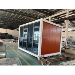 Customized Color 20ft Prefabricated Flat Package Bulk Container Frame House for