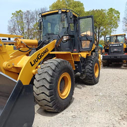 Petrol Powered Medium Used Loader Rubber Tyred Liugong 856 Wheel Loader 5 Ton
