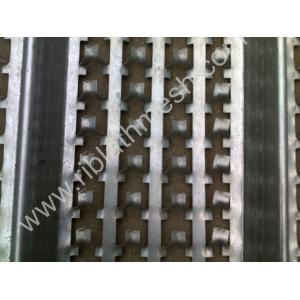 0.25x450mm HY Rib Mesh , Expanded Hi Rib Lath Formwork With U Pattern Rib Bone