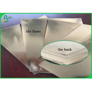 0.55mm 0.7mm Thick Untearable Silver Surface Fabric Washable Kraft Paper In Roll