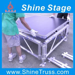 mordern assemble aluminium stage with steps