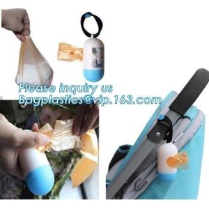 COMPOSTABLE BPI CERTIFIED, fabric Dog Waste Poop bags Holder/ pet Poop Bag