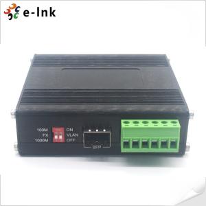 Industrial 4-port 10/100/1000Base-T + 1-port 100/1000Base-X SFP Ethernet Switch