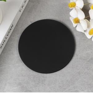 Waterproof Drink Cup Coaster Custom Design Soft Sublimation Print PVC Coasters