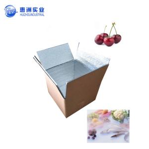 Aluminum Foil Lined Paper Box For Thermo Delivery Of Cakes Vegetables Fruits