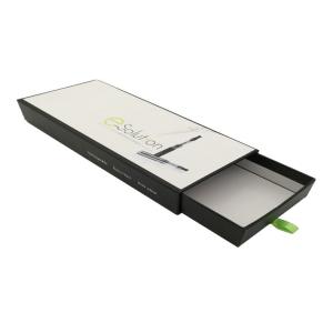 Stationery Pen Packaging Box Touch Paper Exterior Soft Padding Inside Top