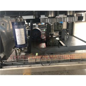 4 Head Aluminum Can Filling Screw Capping Machine Bottled Water Manufacturing