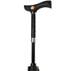 Adjustable Height Walking Stick Umbrella 190T pongee