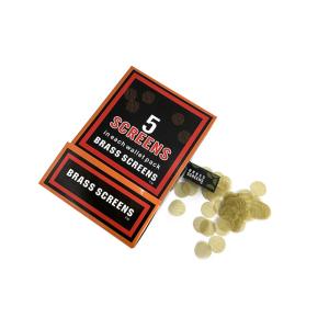 Oem Silver Gold Smoking Pipe 3/4inch Stainless Steel Mesh Filter Discs