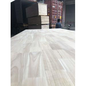 Clean and Finished Rubber Wood Finger Joint Board with High Density of 730-830kg