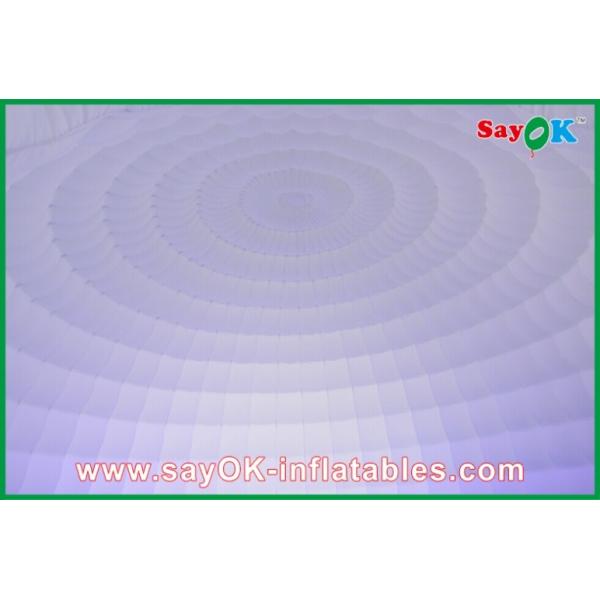 OD 5m Inflatable Air Tent White , Inflatable Dome Tent For Exhibition