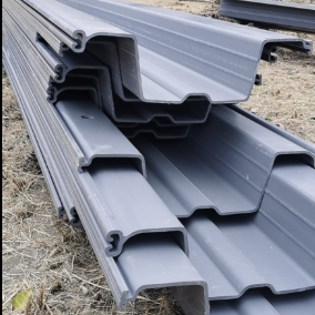 Cheap Eco Friendly Plastic Sheet Piling Through Excavator Mounted Pile Driver for sale