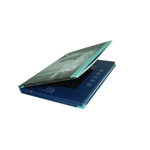 4.3Inch Multi - pages Video Booklet for Trade Show , 512M lcd video brochure