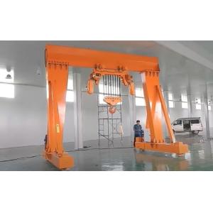 Large Tonnage Mobile Lifting Gantry Crane 2m-10m Span Reinforced Steel Structure