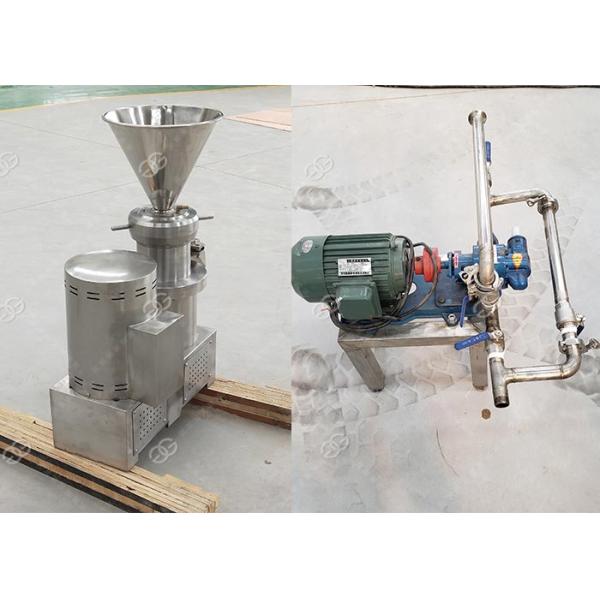 CE / Iso SS304 Industrial Peanut Almond Butter Making Machine Small Scale