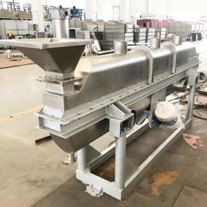 0.9m2 To 6.75m2 Vibrating Fluidized Bed Dryer For Jasmine Chrysanthemum Rose