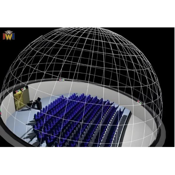 4D 9D Flying VR Dome Cinema for Theme Parks with CE Certification