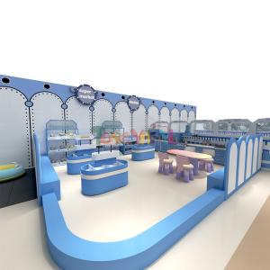 260 Squares Blue Ocean World Theme Children Interesting Indoor Playground