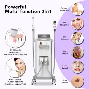 2 In 1 755 808 1064 3 Wavelength Diode Hair Removal And Picosecond Laser