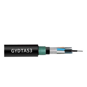 GYDTA53 48 Strand Fiber Optic Cable , Direct Burial G652d Fiber Cable