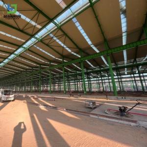 Cheap Green Prefab Light Steel Structure Warehouse Workshop