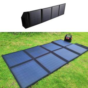 Monocrystalline Folding Solar Kit 50w 100w Fold Up Solar Blanket For Motorhome
