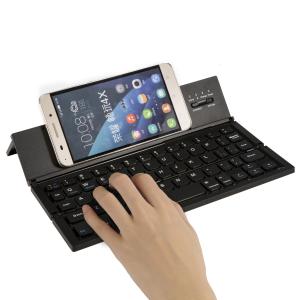 Aluminum Alloy Folding Bluetooth Keyboard Rechargeable With CE ROHS Approval