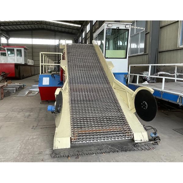 YSAPH12 1.8m Width Water Hyacinth Harvester 88kw With 2 Section Rod Design For