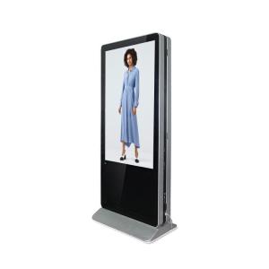 Indoor Floor Standing Double Sided Digital Signage Kiosk