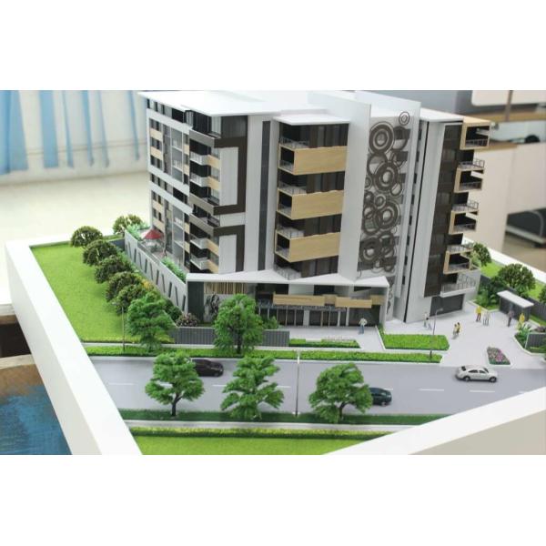 Quality Fancy 3D Printed House Model , Acrylic Plastic Miniature House Model wholesale