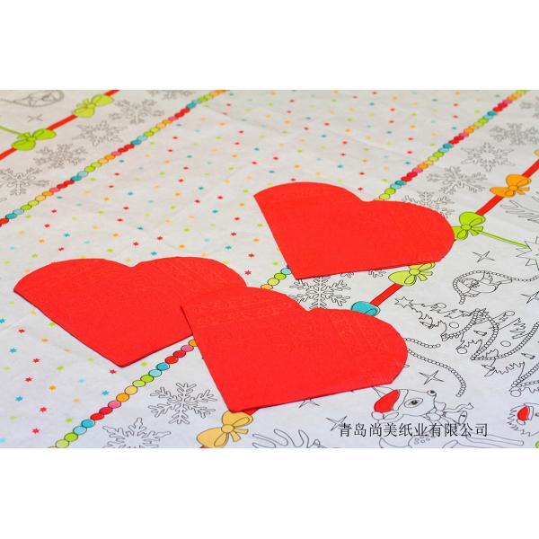Quality 2ply Biodegradable Shinning Party Paper Tablecloths For Party & Home wholesale
