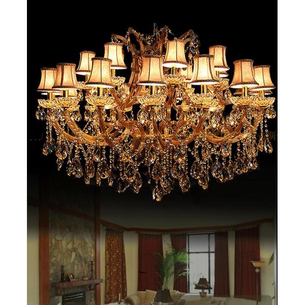 Classic crystal chandeliers Lighting 24 Lights For Hotel Project (WH-CY-55)